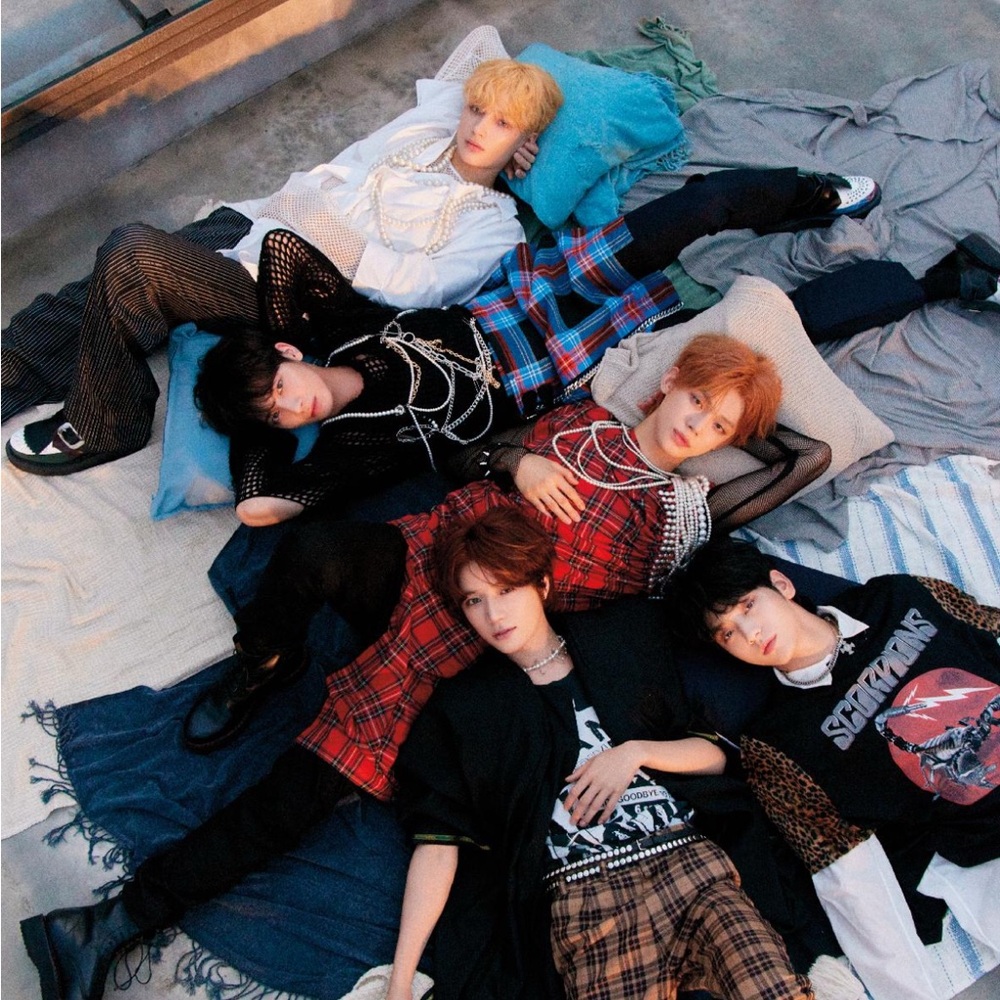 TXT Tomorrow X Together The Name Chapter Free fall Clarity Poster New K-Pop Band